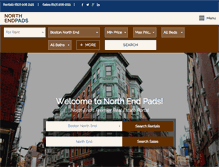 Tablet Screenshot of northendpads.com